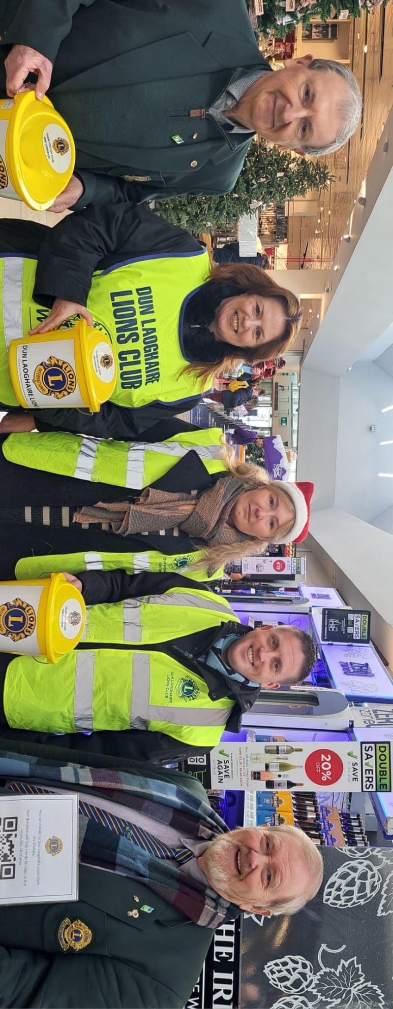 Lions Club volunteers at a community event