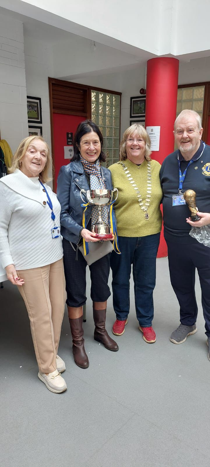 Lions Club volunteers during Lions All Ireland u/13's Football Blitz '25