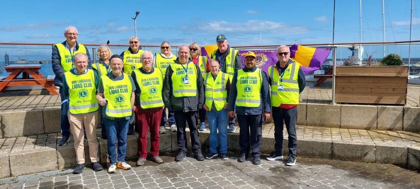 Dun Laoghaire Lions Club volunteer team