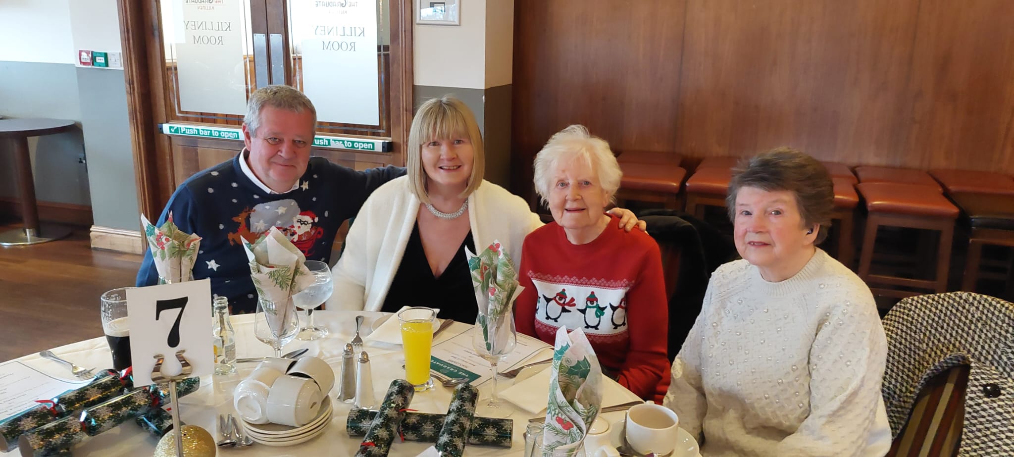 Social event sponsored by Dun Laoghaire Lions Club for seniors